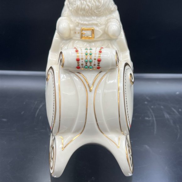 Lenox Dash All The Way Collection Santa Sleigh Christmas Holiday Home Decor - Picture 4 of 16